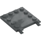 LEGO Tegel 4 x 4 met Clips en Rand Noppen (66252)