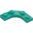 LEGO Plaat 3 x 3 Afgerond Hoek (68568)