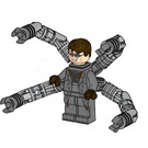 LEGO Doc Ock met Grijs Kleding en Mechanisch Armen Minifiguur