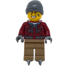 LEGO Douglas Elton aan Skates met Sneaky Grijns Minifiguur