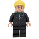 LEGO Draco Malfoy met Zwart Pak (Fronsen / Scared) Minifiguur