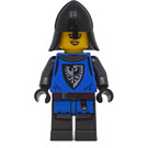 LEGO Vrouwelijk Zwart Falcon Ridder Minifiguur