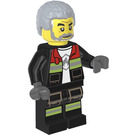 LEGO Brandweerman met Grijs Haar Minifiguur