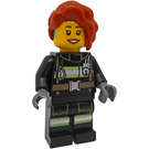 LEGO Brandweerman met Hearing Aid Minifiguur