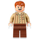 LEGO Fred Weasley met Zandbruin Striped Shirt Minifiguur