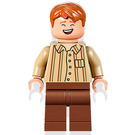 LEGO George Weasley met Zandbruin Striped Shirt Minifiguur