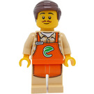 LEGO Grocer Minifiguur