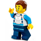 LEGO Handyman Harl Hubbs met Stunt Bestuurder Pak Minifiguur