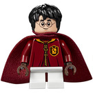 LEGO Harry Potter met Gryffindor Quidditch Uniform met Wit Korte benen Minifiguur