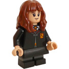 LEGO Hermione Granger met Gryffindor Robe Clasped en Rok (Smile / Scared) Minifiguur