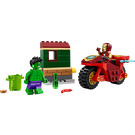 LEGO Iron Man with Bike and The Hulk 76287