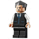 LEGO J. Jonah Jameson met Zwart Vest en naar achteren geveegd Haar Minifiguur