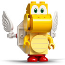 LEGO Koopa Troopa Paratrooper met Blauw lines aan code Minifiguur