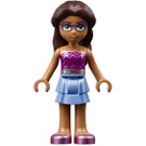 LEGO Layla - Dark Roze Top Minifiguur