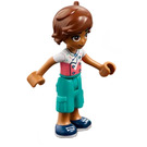 LEGO Leo met Turquoise Cargo Pants Minifiguur