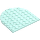 LEGO Plaat 8 x 8 Rond Halve Cirkel (41948)