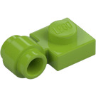 LEGO Plaat 1 x 1 met Klem (Dikke ring) (4081 / 41632)