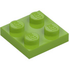 LEGO Plaat 2 x 2 (3022 / 94148)