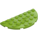 LEGO Plaat 4 x 8 Rond Halve Cirkel (22888)