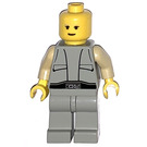 LEGO Lobot met Geel Hoofd Minifiguur