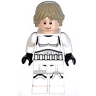 LEGO Luke Skywalker met Stormtrooper Disguise met Printed Benen en Schouder Belts Minifiguur