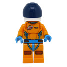 LEGO Lunar Research Astronaut in Oranje Ruimte Pak Minifiguur