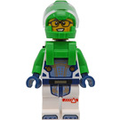 LEGO Mannelijk Astronaut met Groen Helm Minifiguur