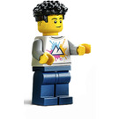 LEGO Mannelijk met Mountain Shirt Minifiguur