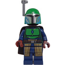 LEGO Mandalorian Tribe Warrior met Groen Helm Minifiguur