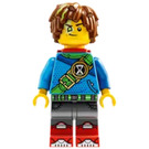 LEGO Mateo - Rood Rugzak Minifiguur