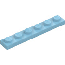 LEGO Plaat 1 x 6 (3666)