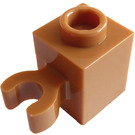 LEGO Steen 1 x 1 met Verticaal Klem (Open 'O'-clip, holle nop) (60475 / 65460)