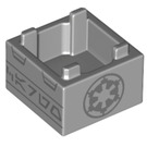 LEGO Doos 2 x 2 met Imperial logo en Aurebesh Characters (‘CARGO’) (69870 / 103543)