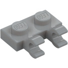 LEGO Plaat 1 x 2 met Horizontaal Clips (Open 'O'-clips) (49563 / 60470)