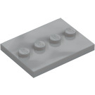 LEGO Tegel 3 x 4 met Vier Noppen (17836 / 88646)