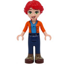 LEGO Mia (Oranje Jack over Donker azuurblauw Shirt) Minifiguur