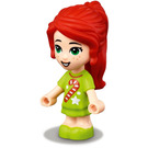 LEGO Mia met Candy Cane Top Minifiguur