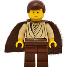 LEGO Obi-Wan Kenobi (Young) met Cape en Geel Hoofd Minifiguur