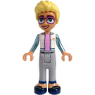 LEGO Olly met Grijs Broek en Sport Jack Minifiguur