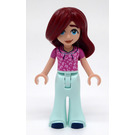 LEGO Paisley (Roze Shirt met Bright Roze Spots) Minifiguur