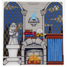 LEGO Plastic Lenticular Achtergrond met Ravenclaw Common Room (104683)