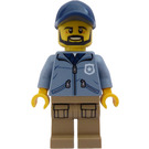 LEGO Politieagent met Baard Minifiguur