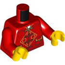 LEGO Chinese Jack Torso met Golden Diamant met Vier Circles Decoratie (973 / 76382)