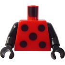 LEGO Ladybird Meisje Minifiguur Torso (973)