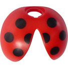 LEGO Ladybug Vleugels met Zwart Spots (69948)