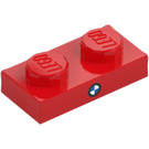 LEGO Plaat 1 x 2 met BMW logo (3023 / 106744)