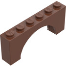 LEGO Boog 1 x 6 x 2 Dikke bovenkant en versterkte onderkant (3307)