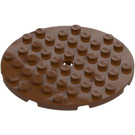 LEGO Plaat 8 x 8 Rond Cirkel (74611)