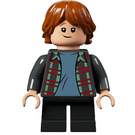 LEGO Ron Weasley met Grijs Plaid Shirt en Korte benen Minifiguur