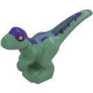 LEGO Raptor Baby met Blauw Markeringen (106406)